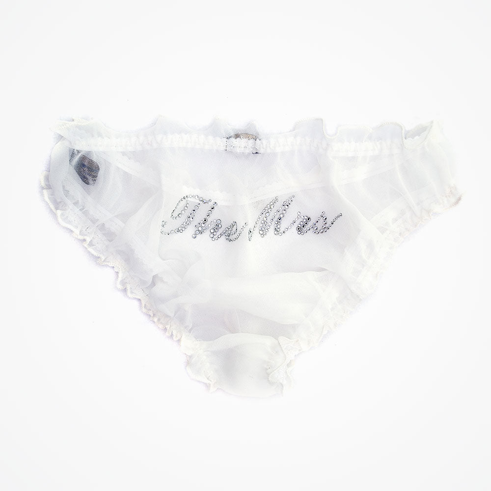 Mrs bridal knickers
