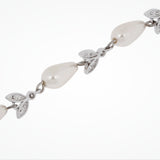 Silk pearl bracelet - Liberty in Love