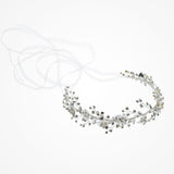 Silvermist floral and crystal sprigs hair vine - Liberty in Love