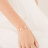 Simplicity pearl bracelet (rose gold) - Liberty in Love