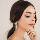 Sinclaire crystal bridal statement earrings - Liberty in Love