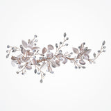 Siren rose gold enamelled blossoms hair clip - Liberty in Love