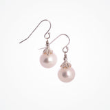 Snowdrop pearl droplet earrings - Liberty in Love