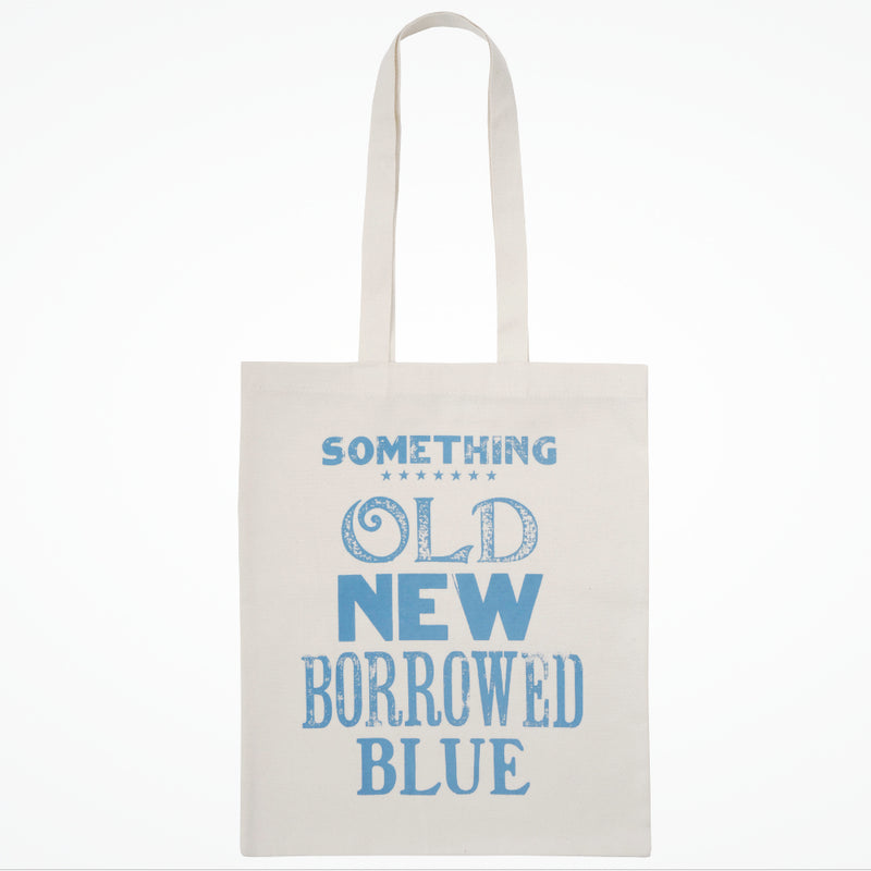 Something old-blue tote bag - Liberty in Love