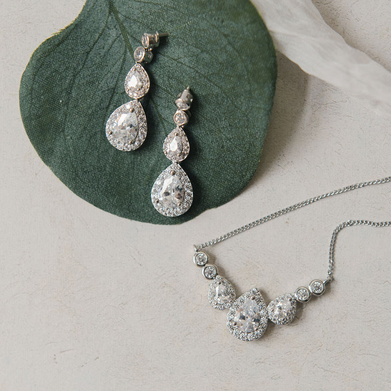 Sorbonne crystal bridal jewellery set - Liberty in Love