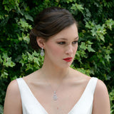 Sorrento cubic zirconia pendant necklace - Liberty in Love