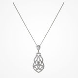 Sorrento cubic zirconia pendant necklace - Liberty in Love