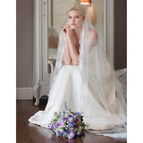 Spellbinder lace edged tulle veil - Liberty in Love