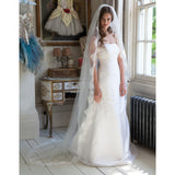 Spellbinder lace edged tulle veil - Liberty in Love