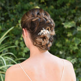 Spirit enamelled blossom hair clip - Liberty in Love