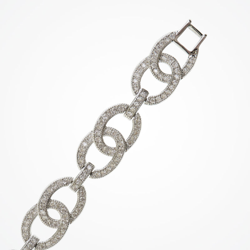 Steinway crystal embellished chain bracelet - Liberty in Love
