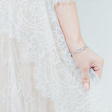 Steinway crystal embellished chain bracelet - Liberty in Love