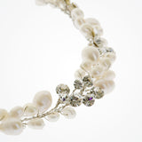 Sylvie pearl and crystal headpiece (or belt) - Liberty in Love