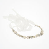 Sylvie pearl and crystal headpiece (or belt) - Liberty in Love