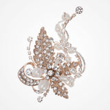 Tallulah rose gold floral hair clip - Liberty in Love