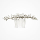 Tanya crystal and pearl embellished hair comb - Liberty in Love