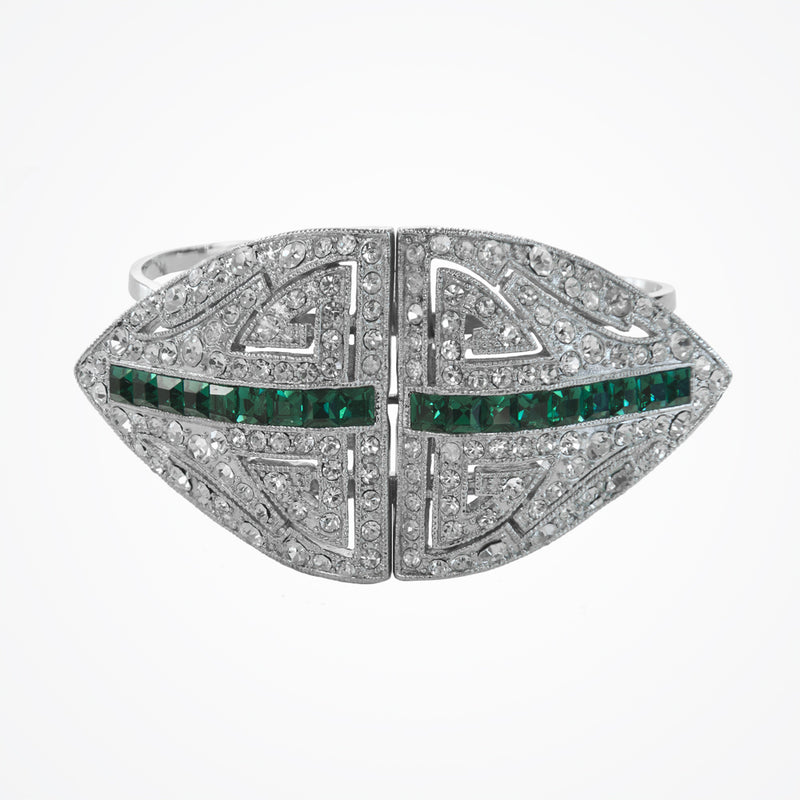 Taylor cuff (green crystal) - Liberty in Love