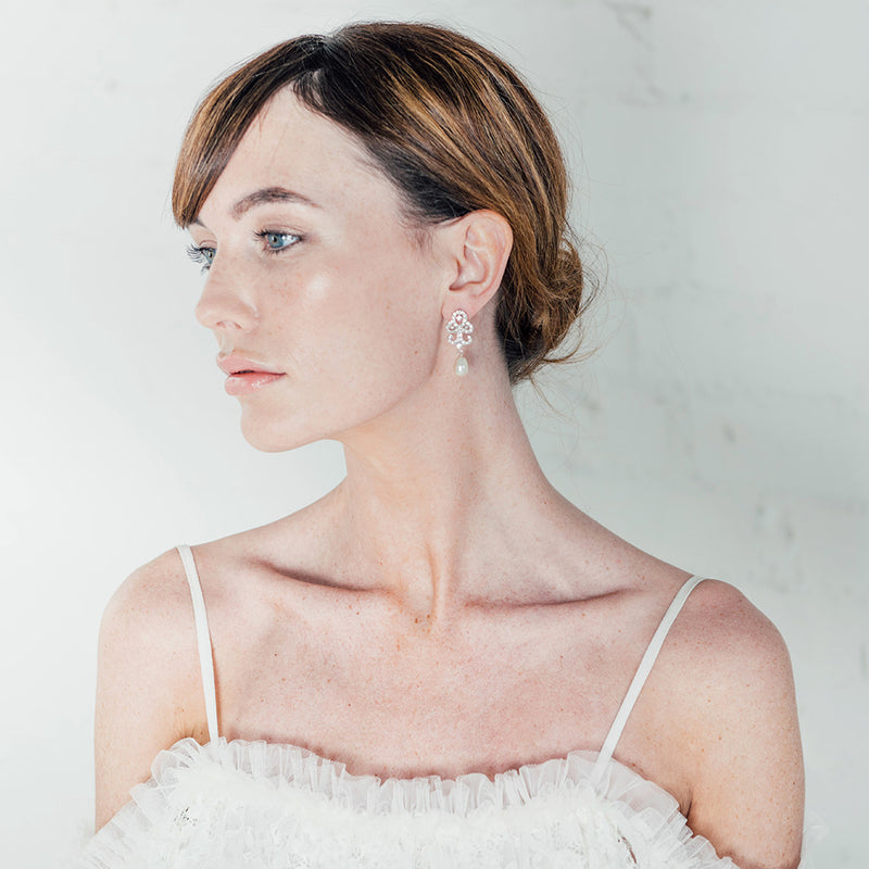 Tess pearl earrings - Liberty in Love