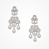 Tess chandelier bridal statement earrings - Liberty in Love