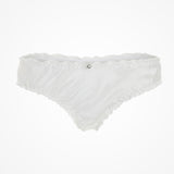 'Just Married' bridal knickers (pale ivory silk) - Liberty in Love