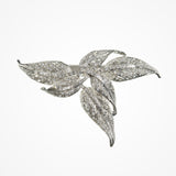 Theresa crystal embellished leafy clip - Liberty in Love