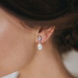 Tiffany pearl drop earrings - Liberty in Love
