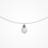 Tilda antique silver pearl pendant necklace - Liberty in Love