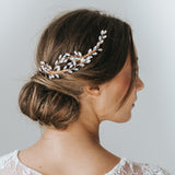 Tula opaline crystal sprays gold hair combs - Liberty in Love