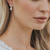 Twinkle pearl drop earrings - Liberty in Love