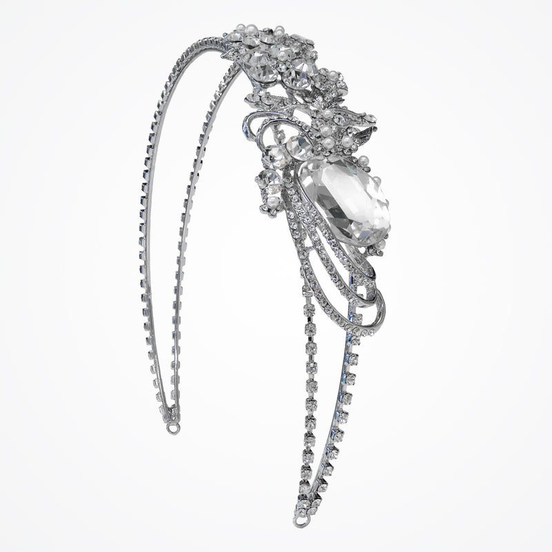 Vintage crystal headpiece (UA11-09) - Liberty in Love