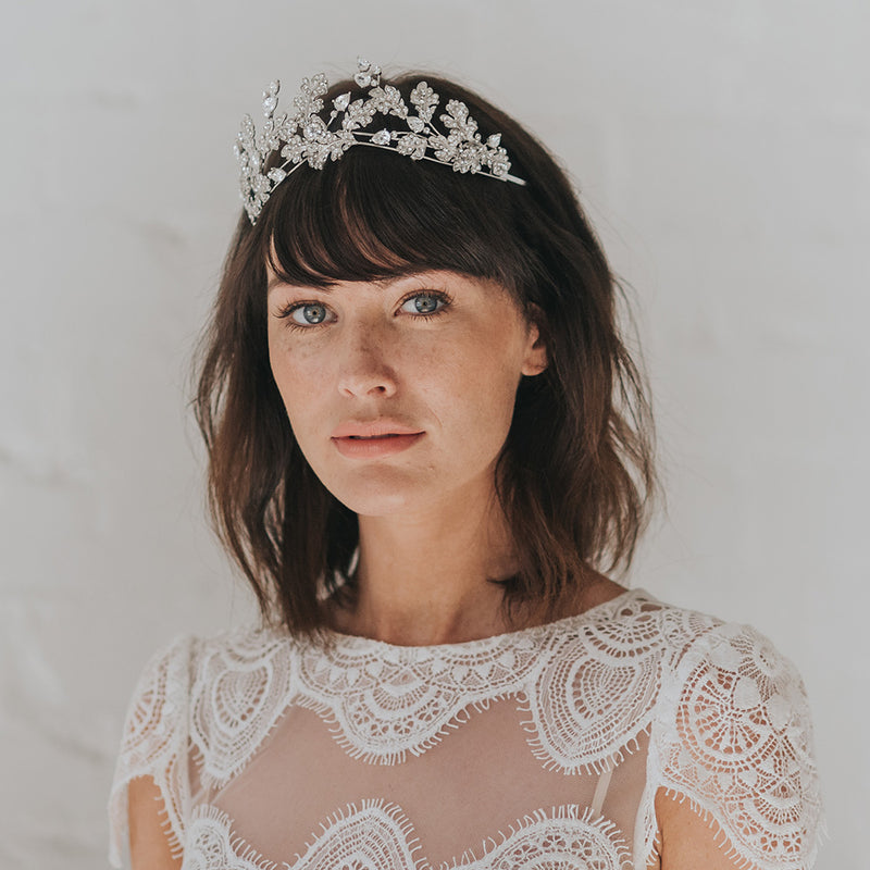 Valkyrie crown of leaves headpiece - Liberty in Love