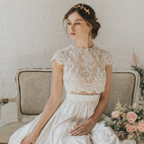 Vega gilded leaves headpiece - Liberty in Love