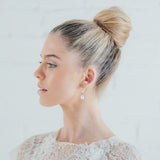 Angelica vintage inspired pearl drop lever back earrings - Liberty in Love