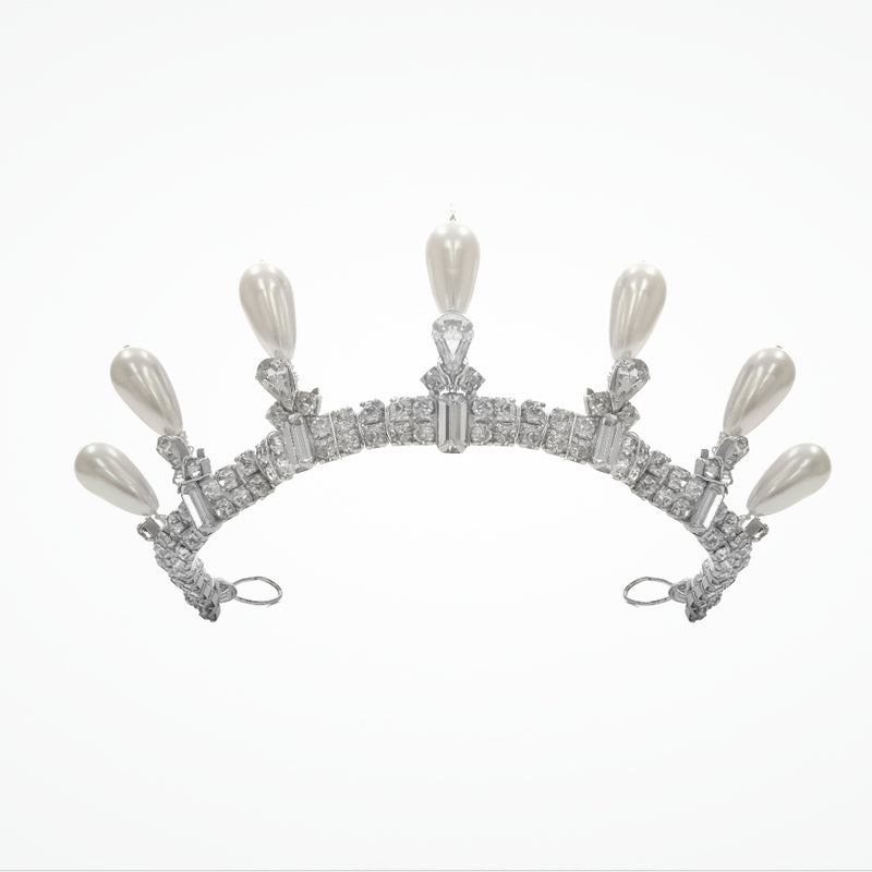 Vintage hollywood crown jewels tiara - Liberty in Love