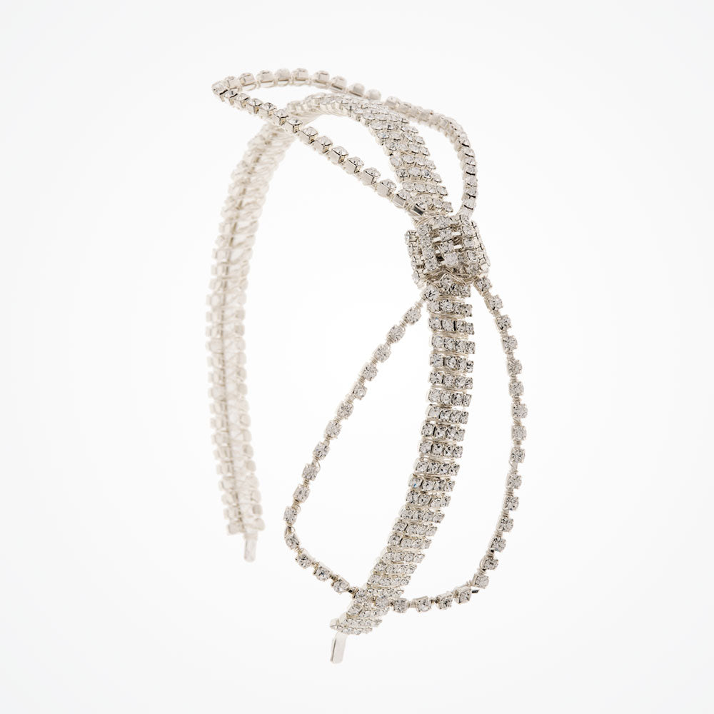 Vintage hollywood take bow side headband