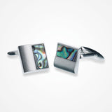 Waldorf abalone cufflinks - Liberty in Love