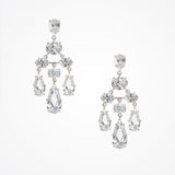 Waterfall chandelier bridal statement earrings - Liberty in Love