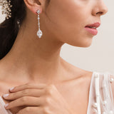 Waverly deco crystal drop earrings - Liberty in Love