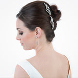 Deco fan short drop earrings (EA5102) - Liberty in Love