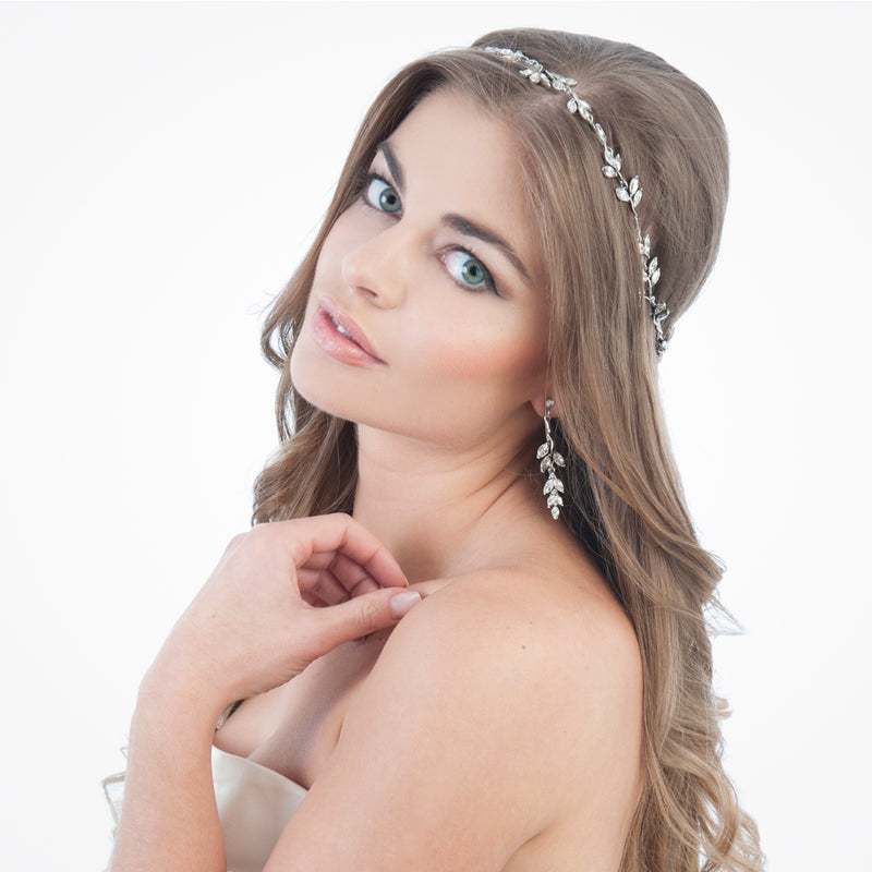 Madeline crystal bridal headdress (HA331) - Liberty in Love