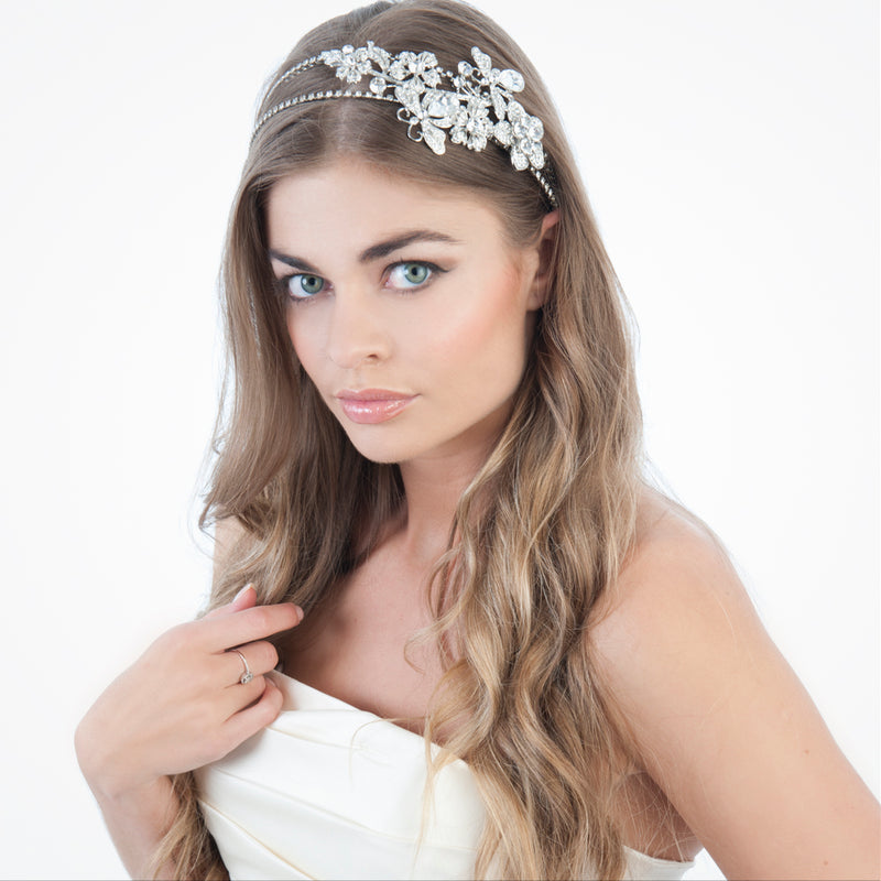 Crystal bridal headband (UA11-12) - Liberty in Love