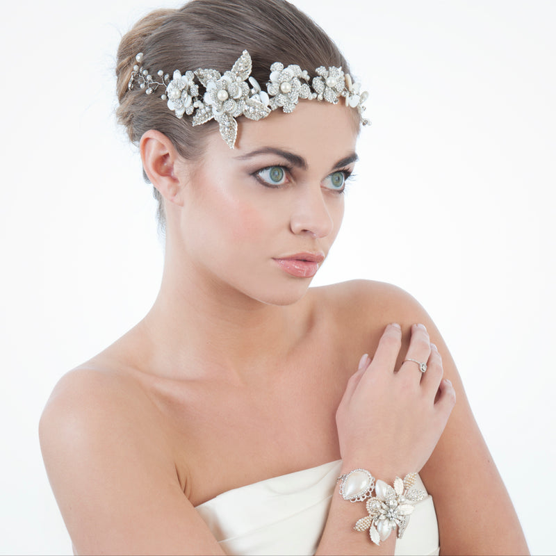 Catherine bridal headdress - Liberty in Love