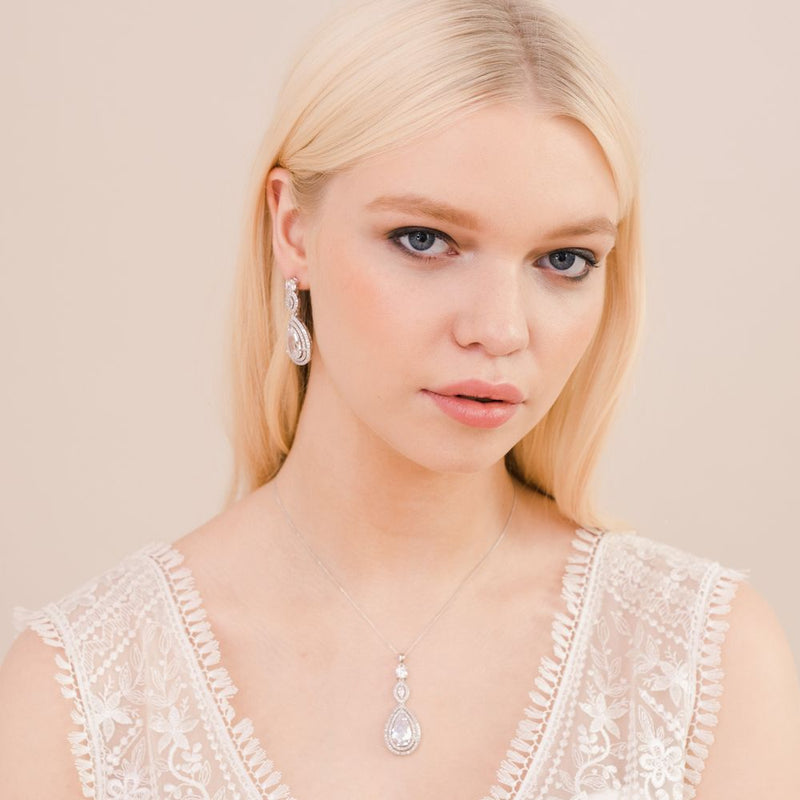 Cotton Club crystal pendant necklace - Liberty in Love