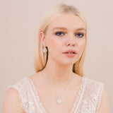 Montgomery crystal teardrop pendant necklace - Liberty in Love