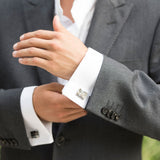 Wentworth mother of pearl cufflinks - Liberty in Love