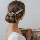 Willow crystal embellished twigs and leaves headpiece - Liberty in Love
