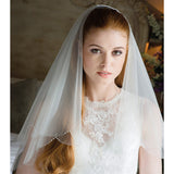 Ziva tulle veil with pearls and diamantes - Liberty in Love